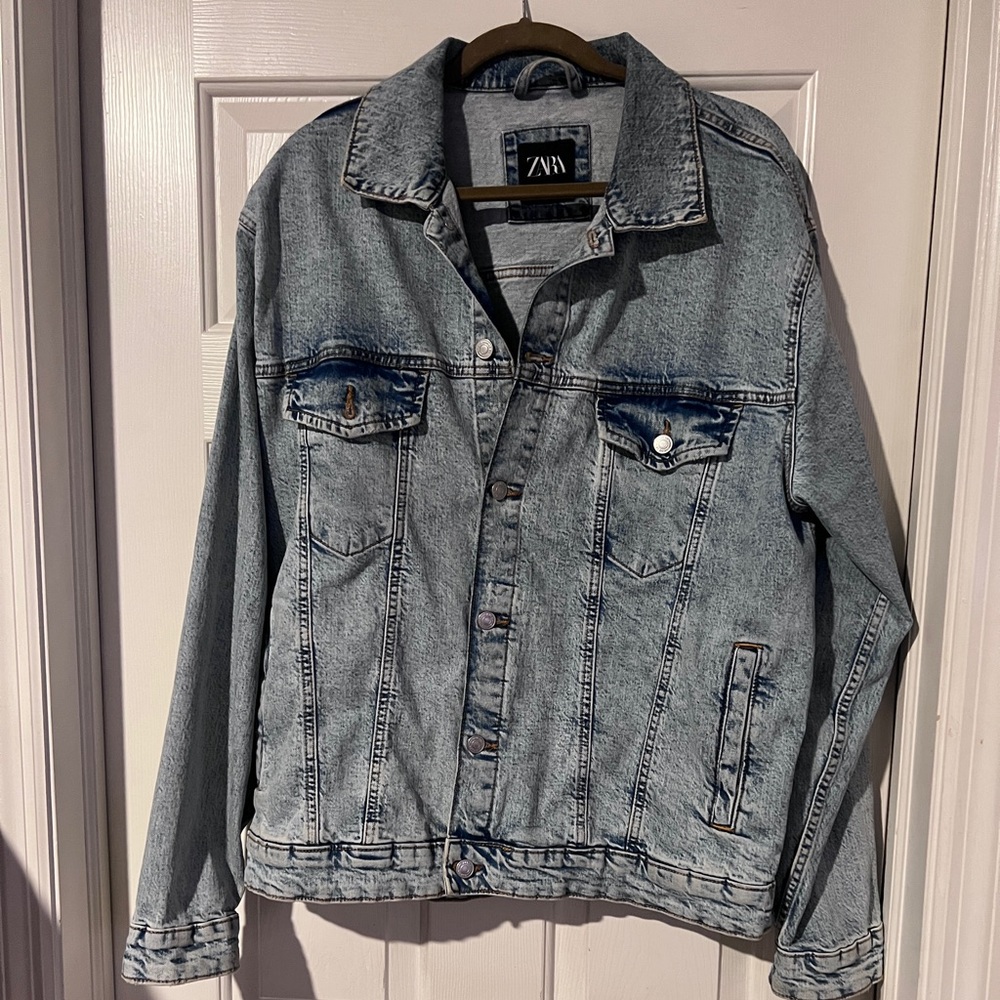 Zara Light Denim Jacket. Size XXL (Unisex). Excellent Condition!